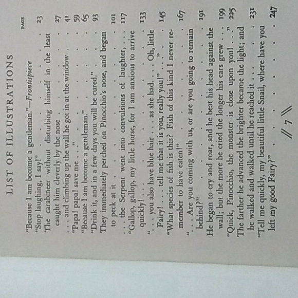 VINTAGE βPINOCCHIO β BOOK SUNBEAM CLASSICS - Picture 11 of 16